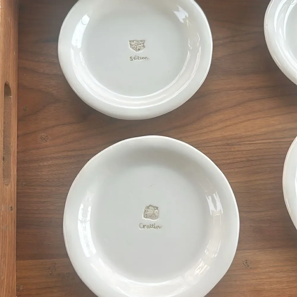 Williams-Sonoma French Cheese Plates Set of 4